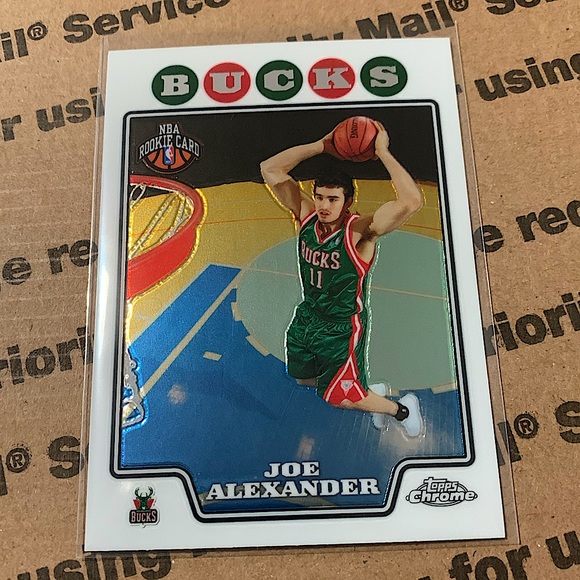 Joe Alexander ā08 Topps Chrome Rookie Card